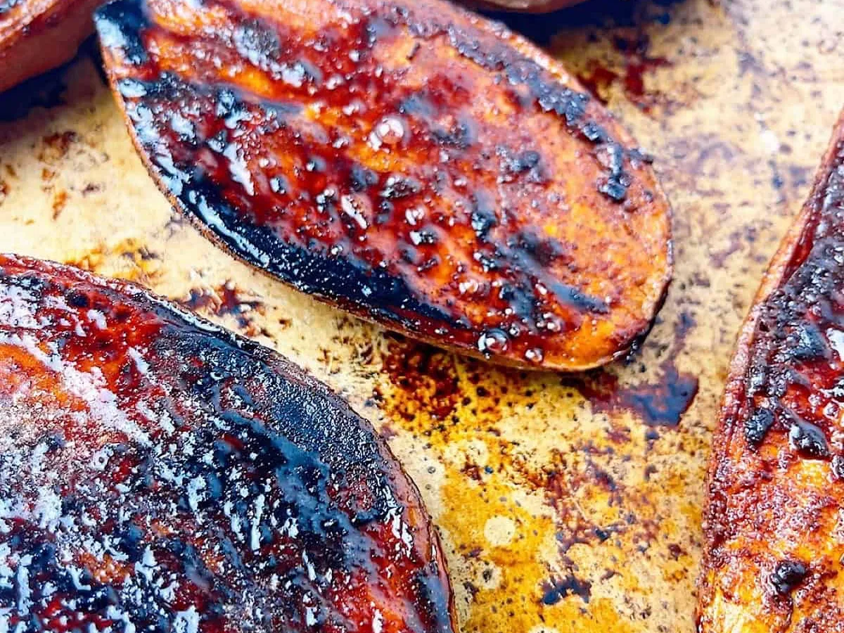 Caramelized Cane Syrup Sweet Potatoes