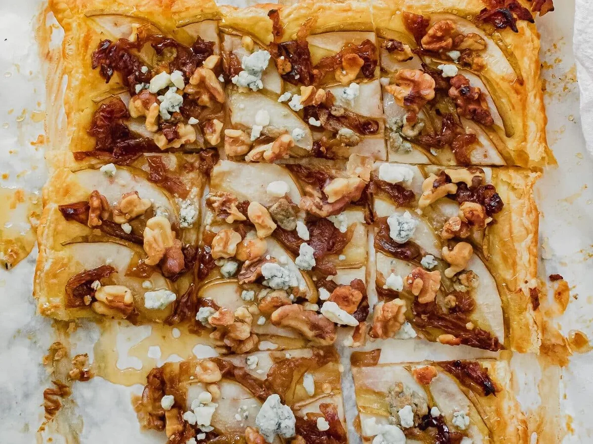 Caramelized Pear Tart