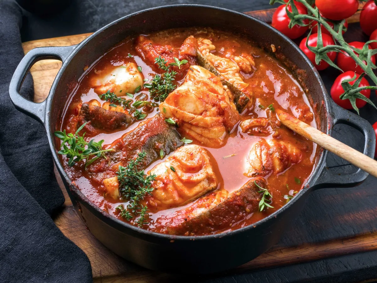Carp with Red Sauce