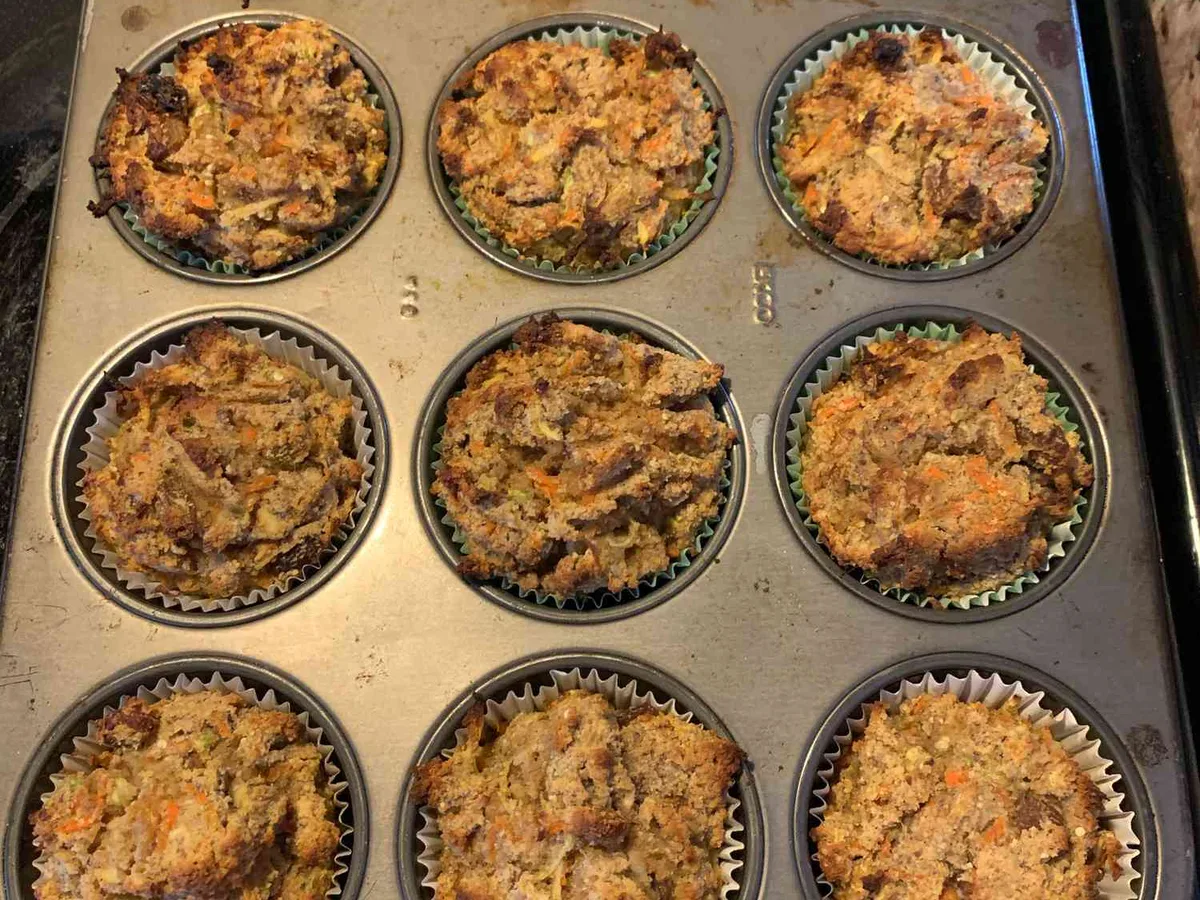 CARROT OR ZUCCHINI MUFFINS