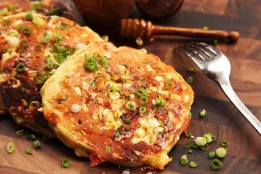 Cheddar Pancakes