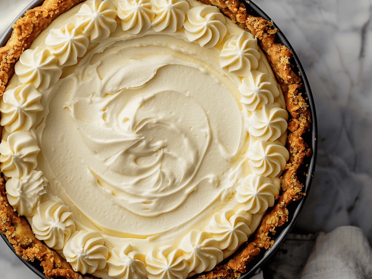 Cheese and Honey Pie