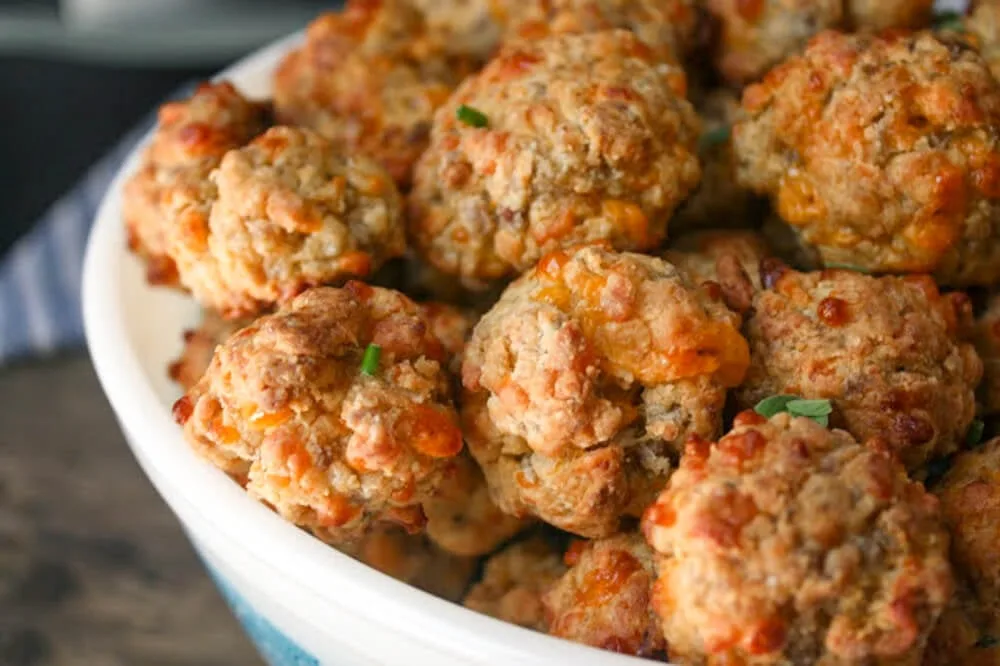 Cheese and Sausage Balls