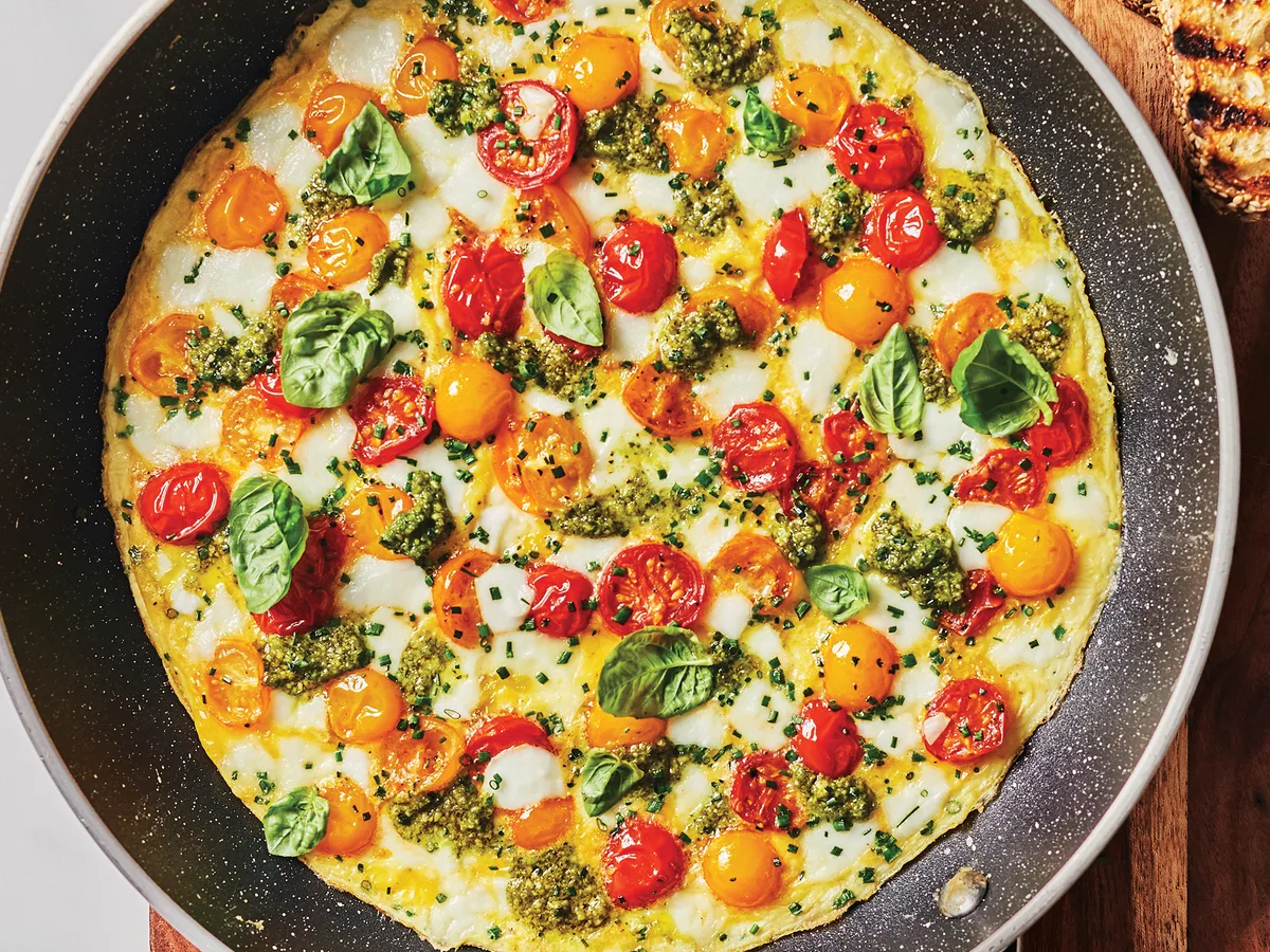 Cheese Tomato Omelet