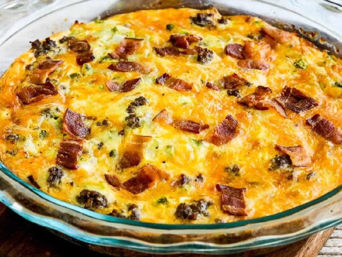 Cheeseburger Quiche