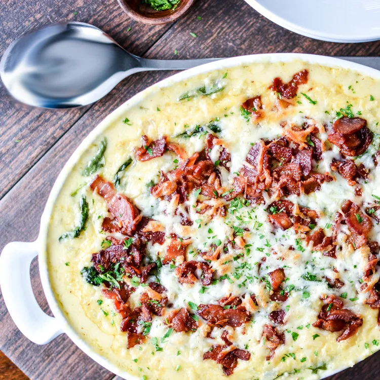 Cheesy Bacon Grits