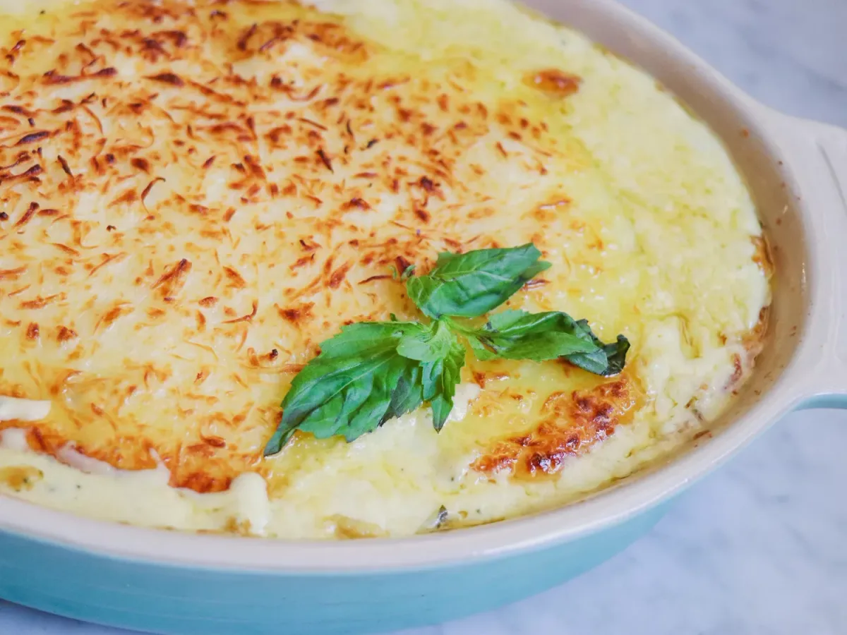 Cheesy Chicken Florentine