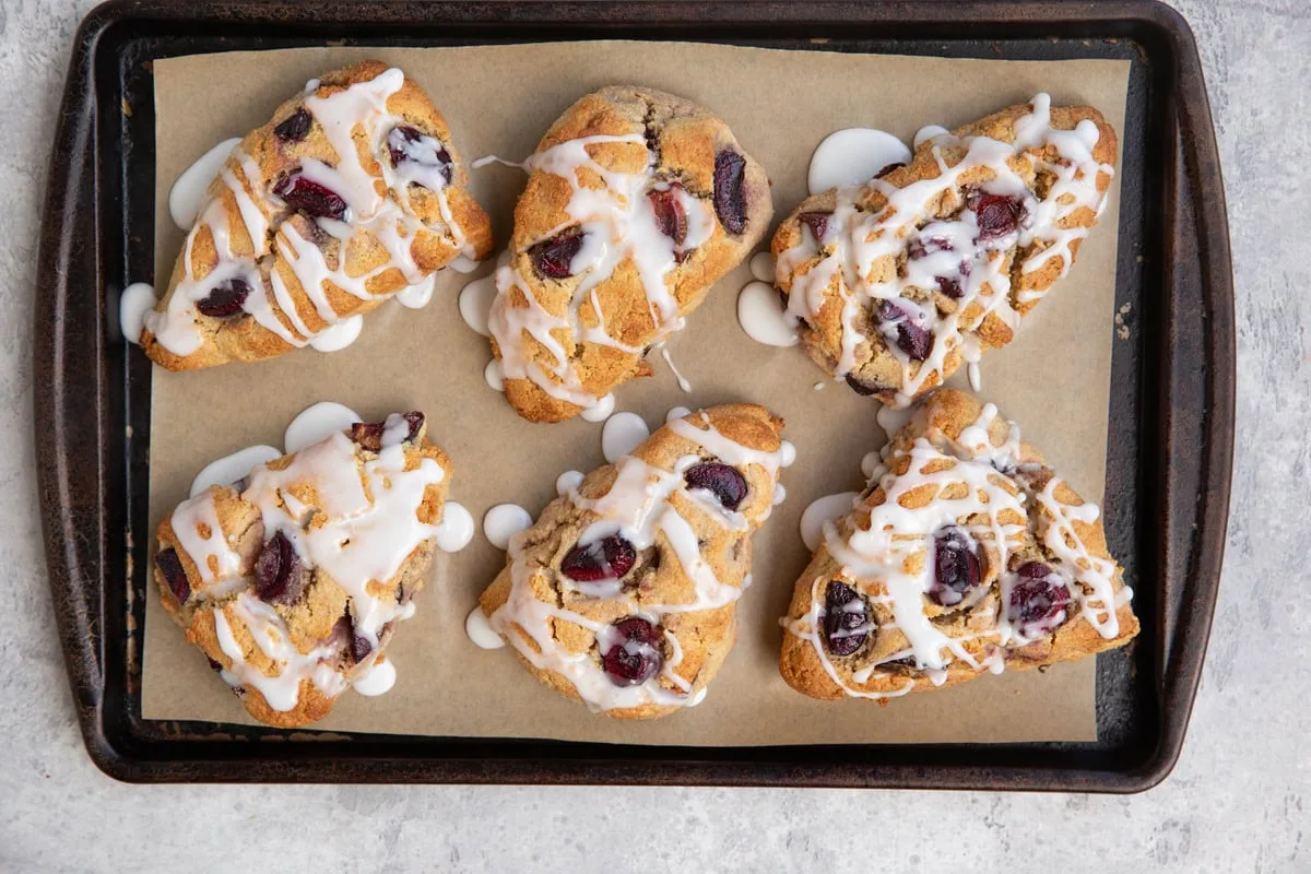 Cherry Almond Scones