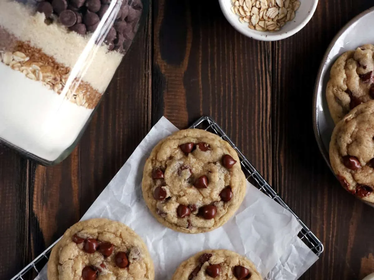 Cherry Chip Cookie Mix In A JAR