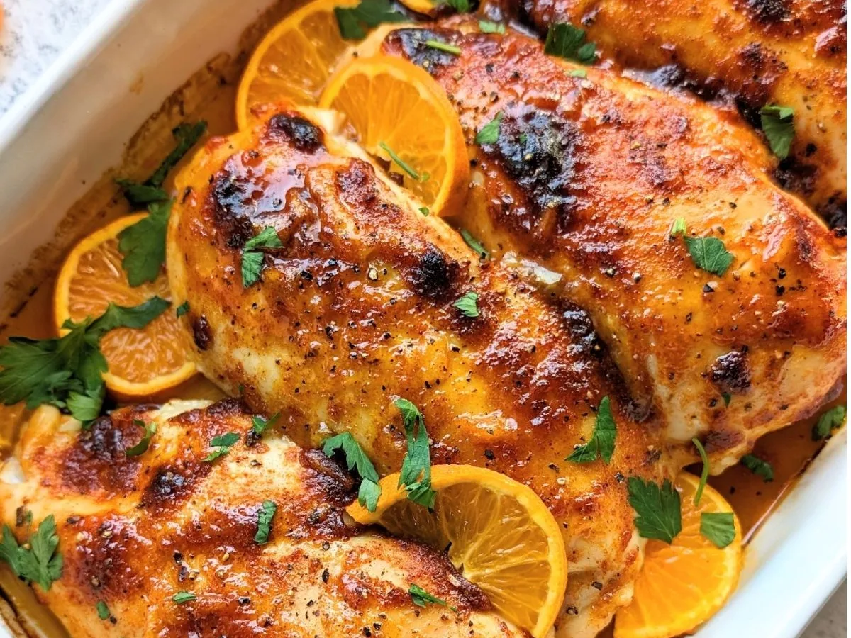 Chicken Breasts à l'Orange