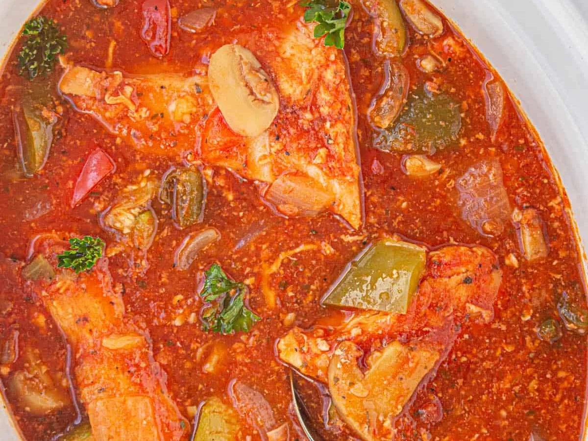 Chicken Cacciatore In Crockpot