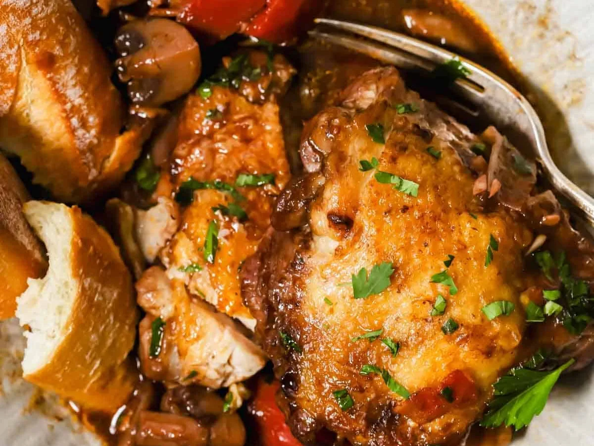 Chicken Coq Au Vin
