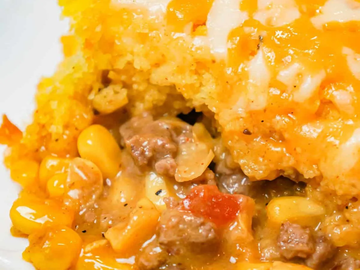 Chicken Corn Bread Casserole