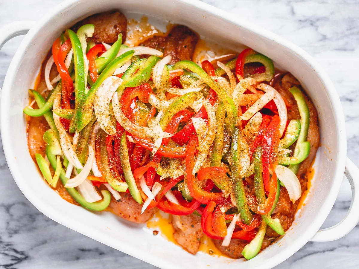 Chicken Fajita Casserole