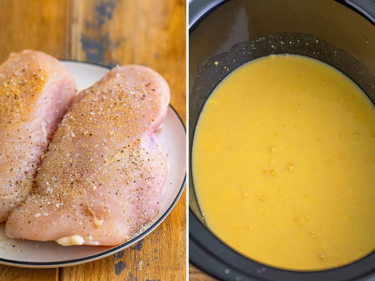 CHICKEN IN A CROCK POT