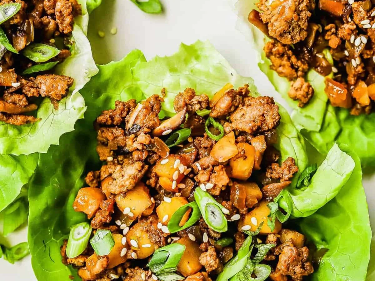 Chicken Lettuce Wraps
