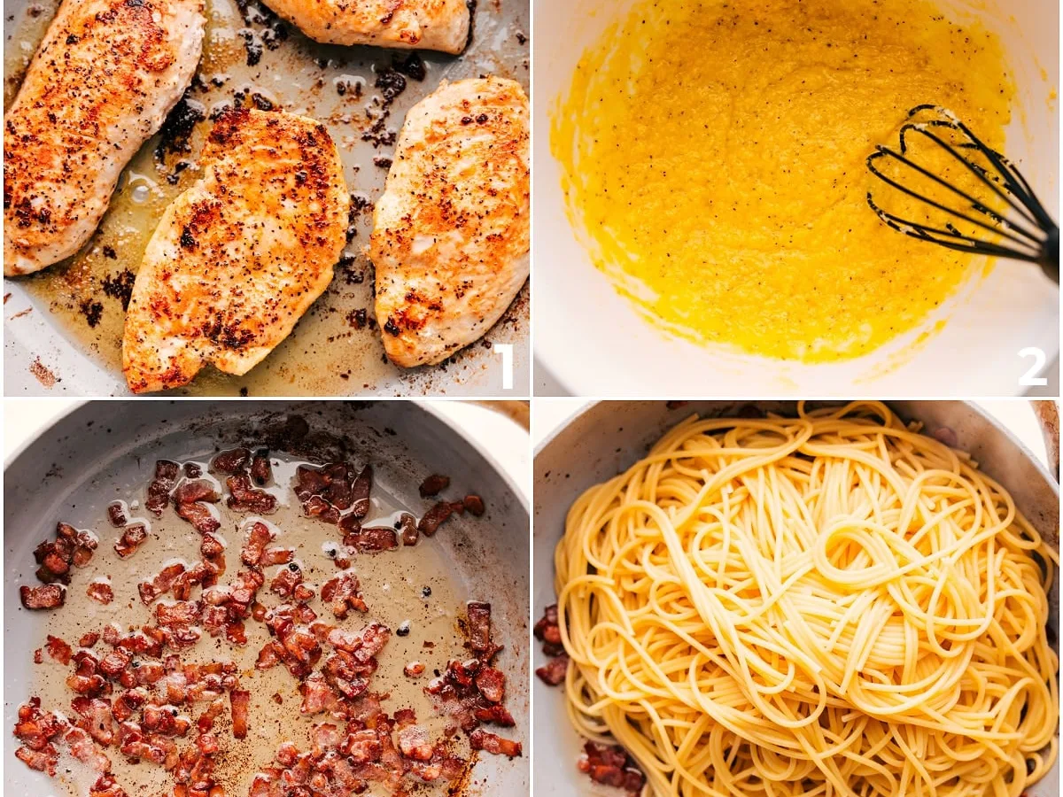 Chicken Low-Carbonara