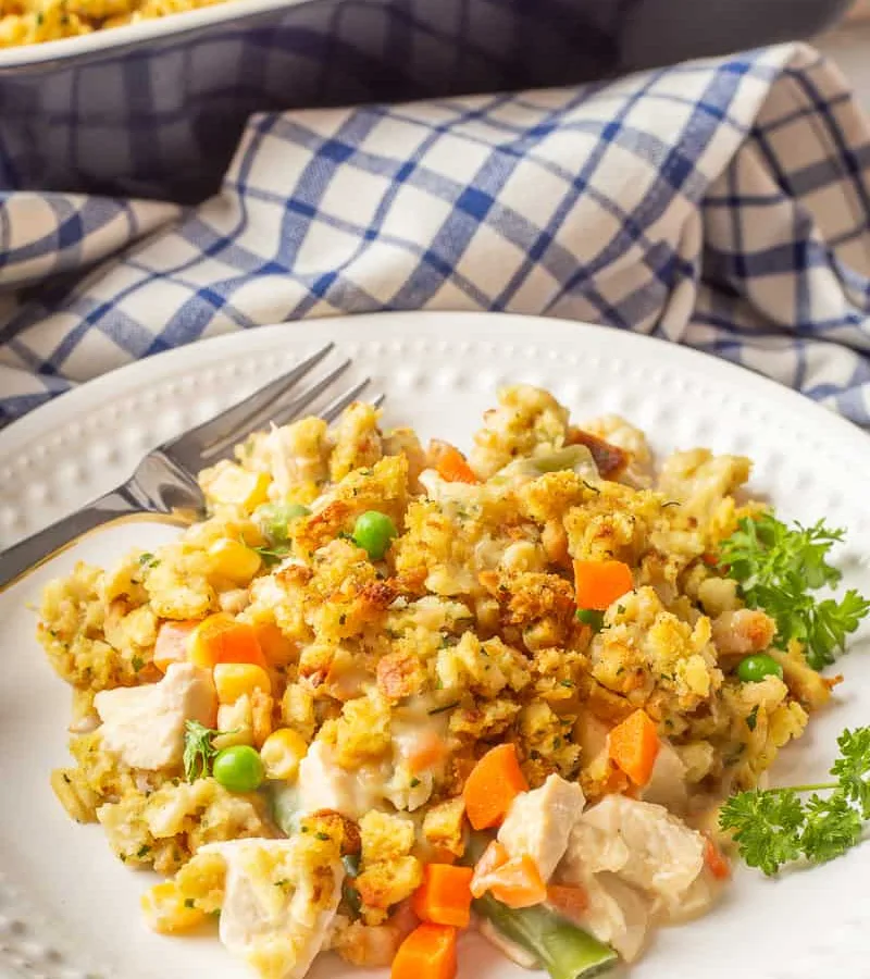Chicken 'N' Stuffing Bake