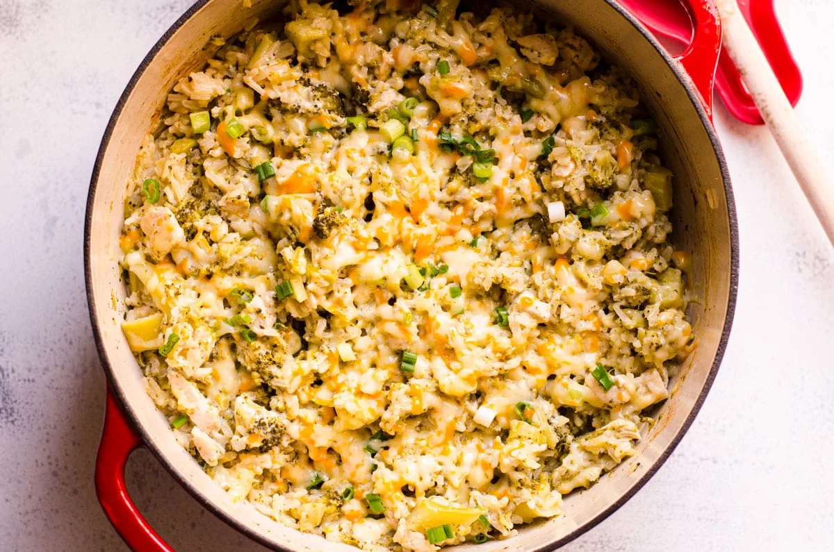 Chicken, Rice And Vegetable Casserole