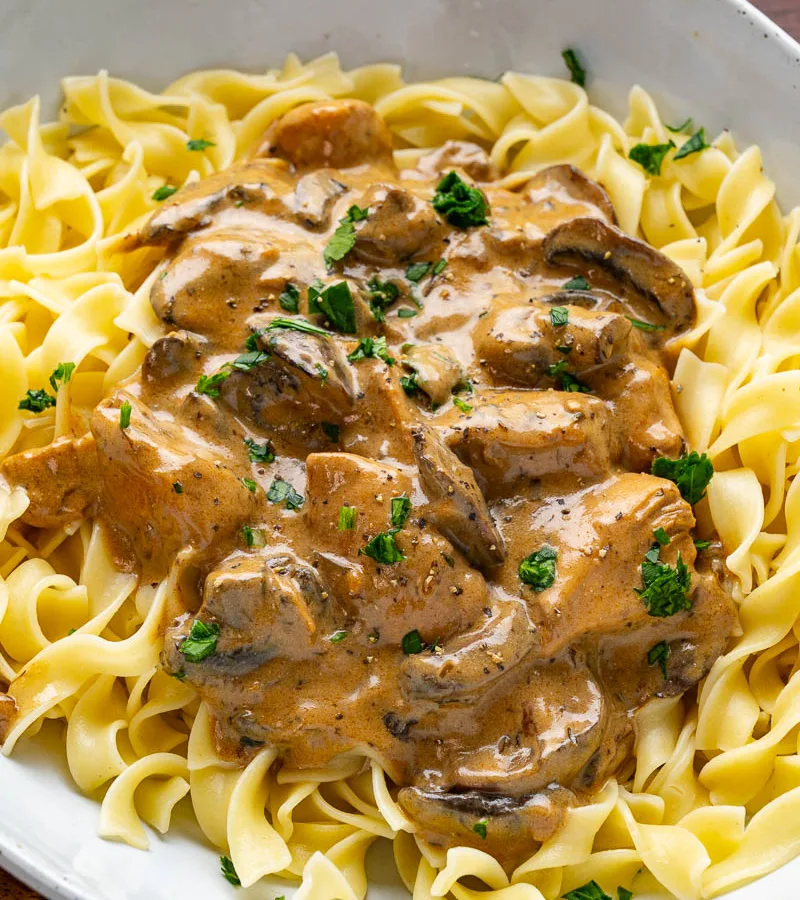 Chicken Stroganoff