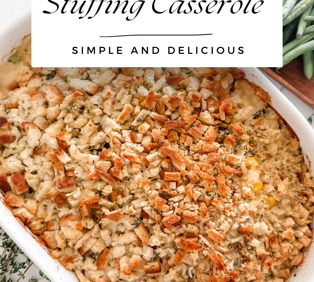 Chicken Stuffing Casserole