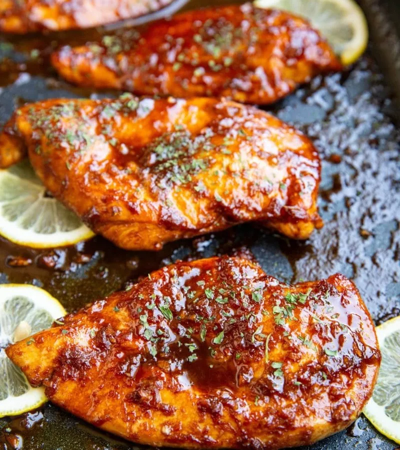 Chicken Thighs With Ginger-Sesame Glaze