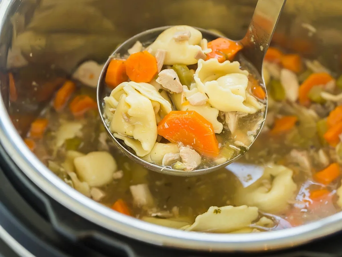 Chicken Tortellini Soup