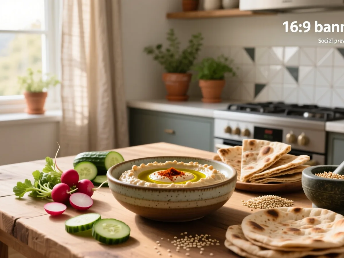 Chickpea Veggie Dip