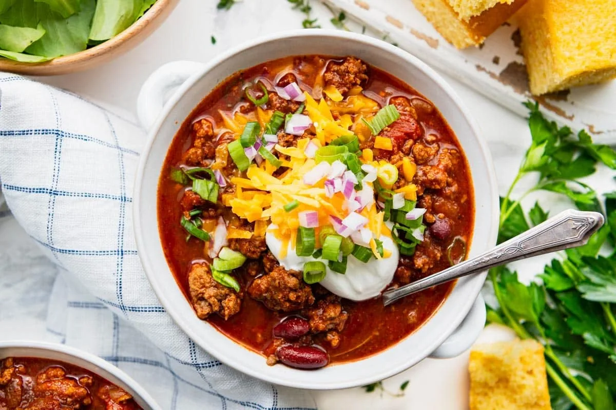 Chili Beef with Rice