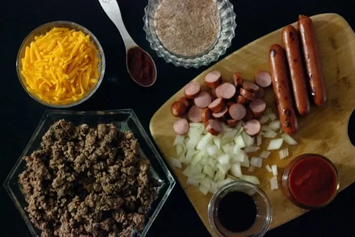 Chili Dog Casserole