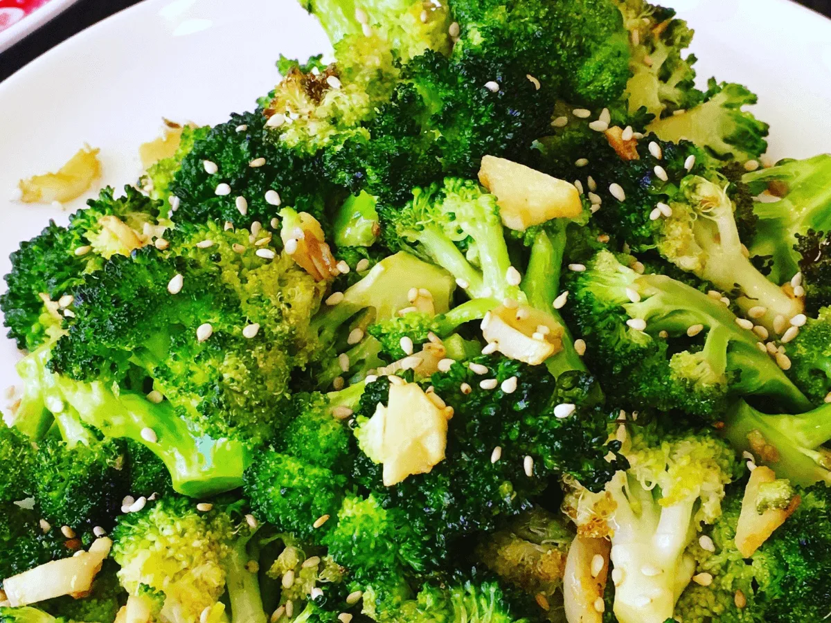 Chinese Style Broccoli & Mushrooms