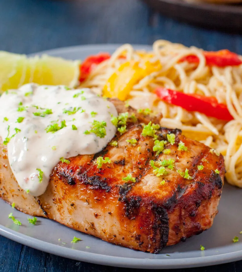 Chipotle-Lime Marinated Grilled Pork Chops