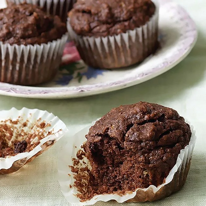 Choco Muffins (with Flax Seed)