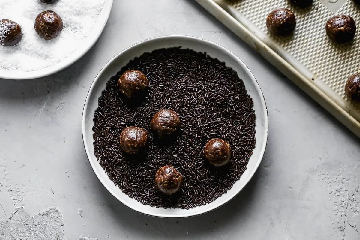 Chocolate-Bourbon Balls