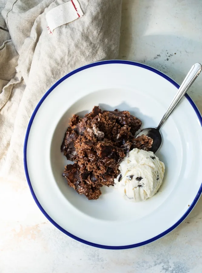 Chocolate Brownie Pudding Cake