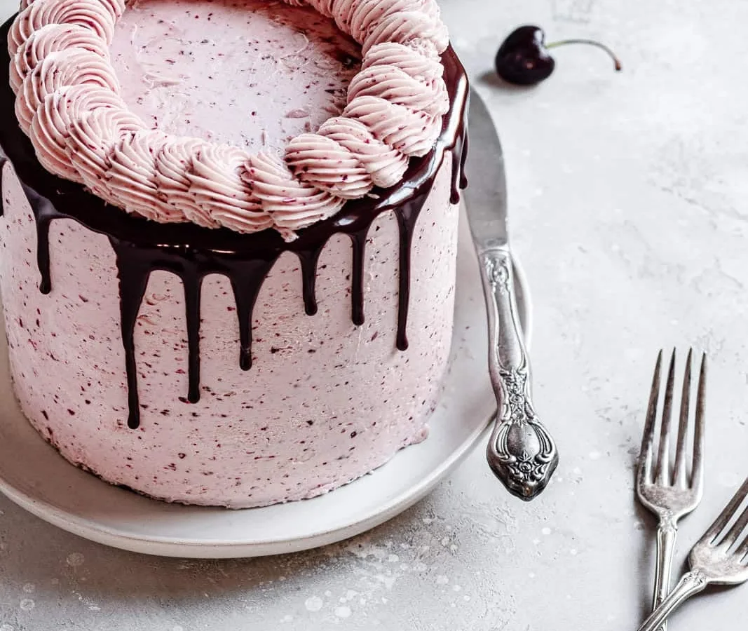 Chocolate Cherry Layer Cake