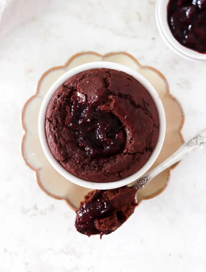 Chocolate Cherry Nut Cake