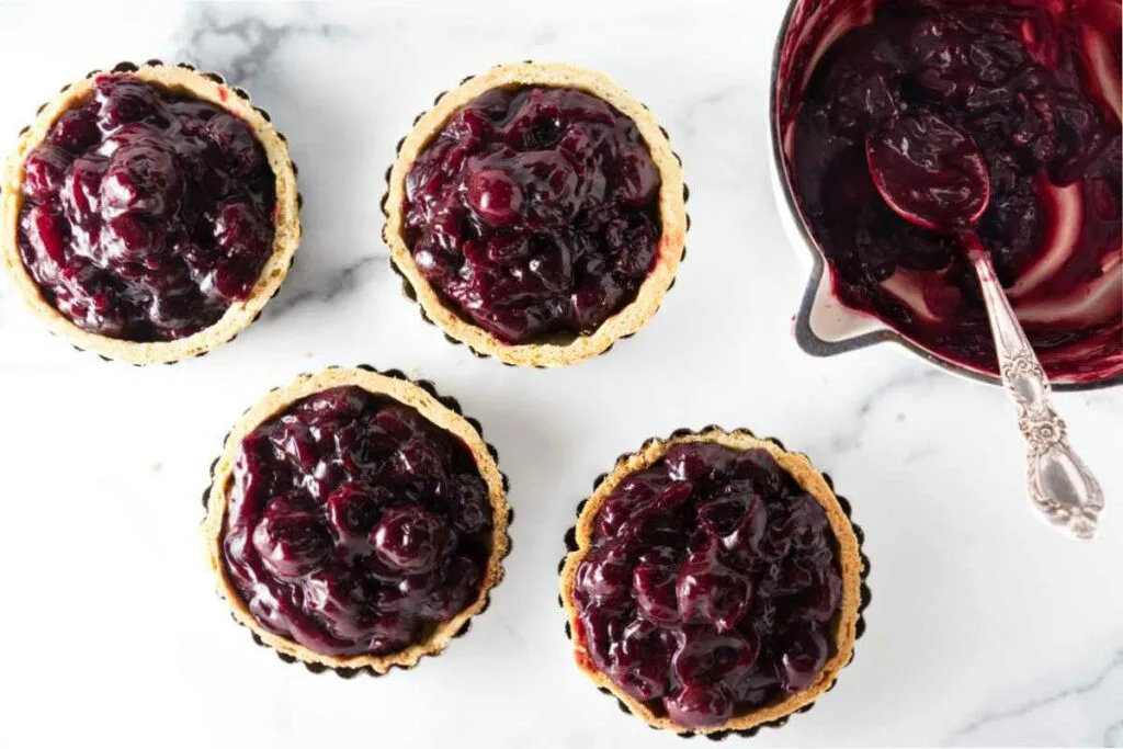 Chocolate Cherry Tarts