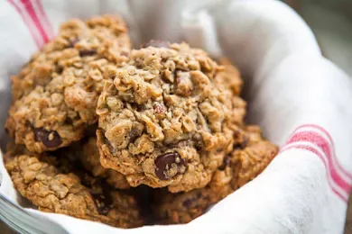 Chocolate Cornmeal Cookies