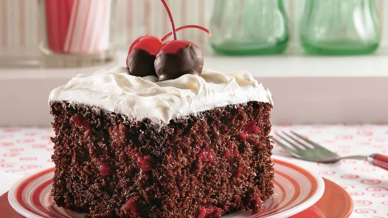 Chocolate Covered Cherry Cake