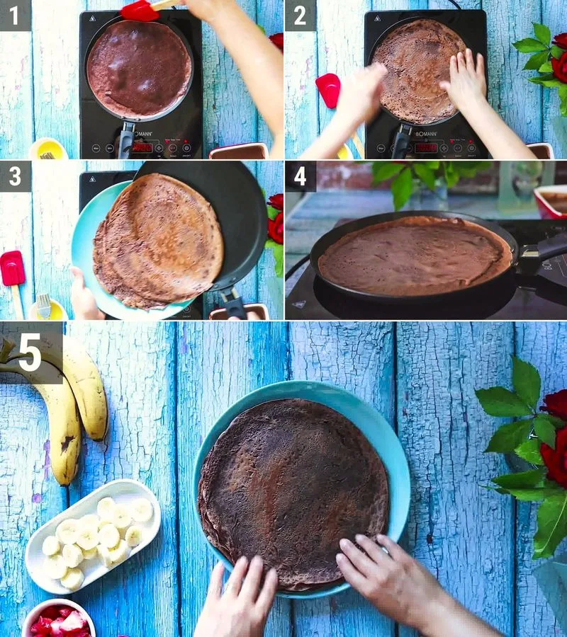 Chocolate Crepes