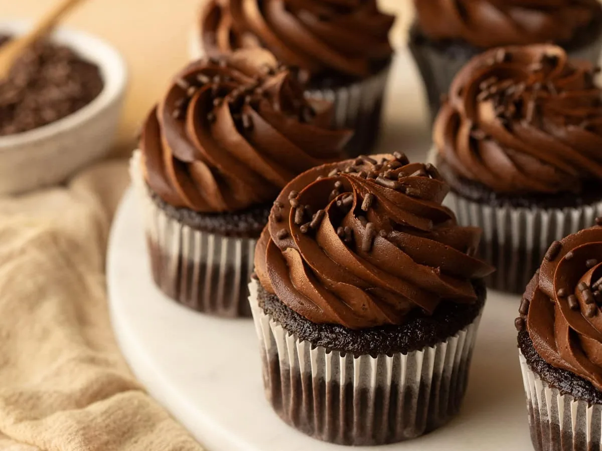 Chocolate Fudge Cupcakes