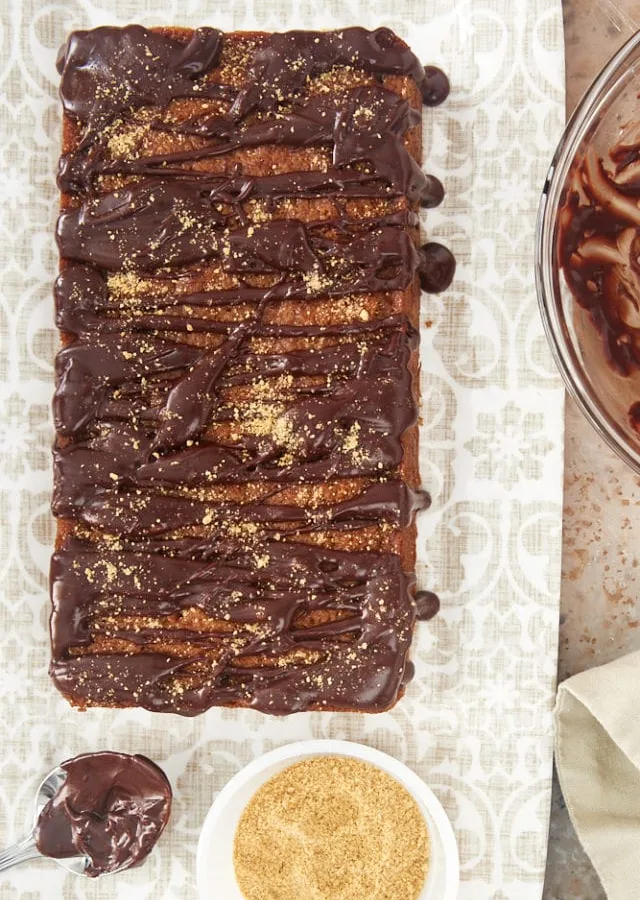 Chocolate-Glazed Graham Crackers