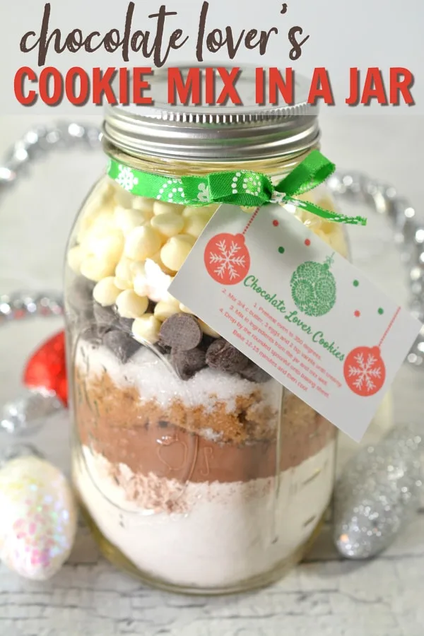 Chocolate Lover'S Cookies In A Jar