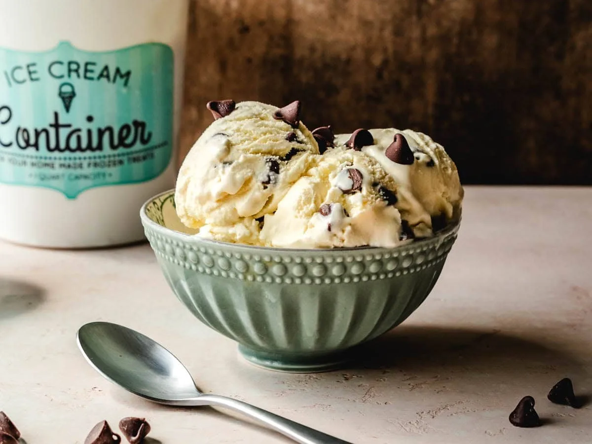 Chocolate Malted Ice Cream