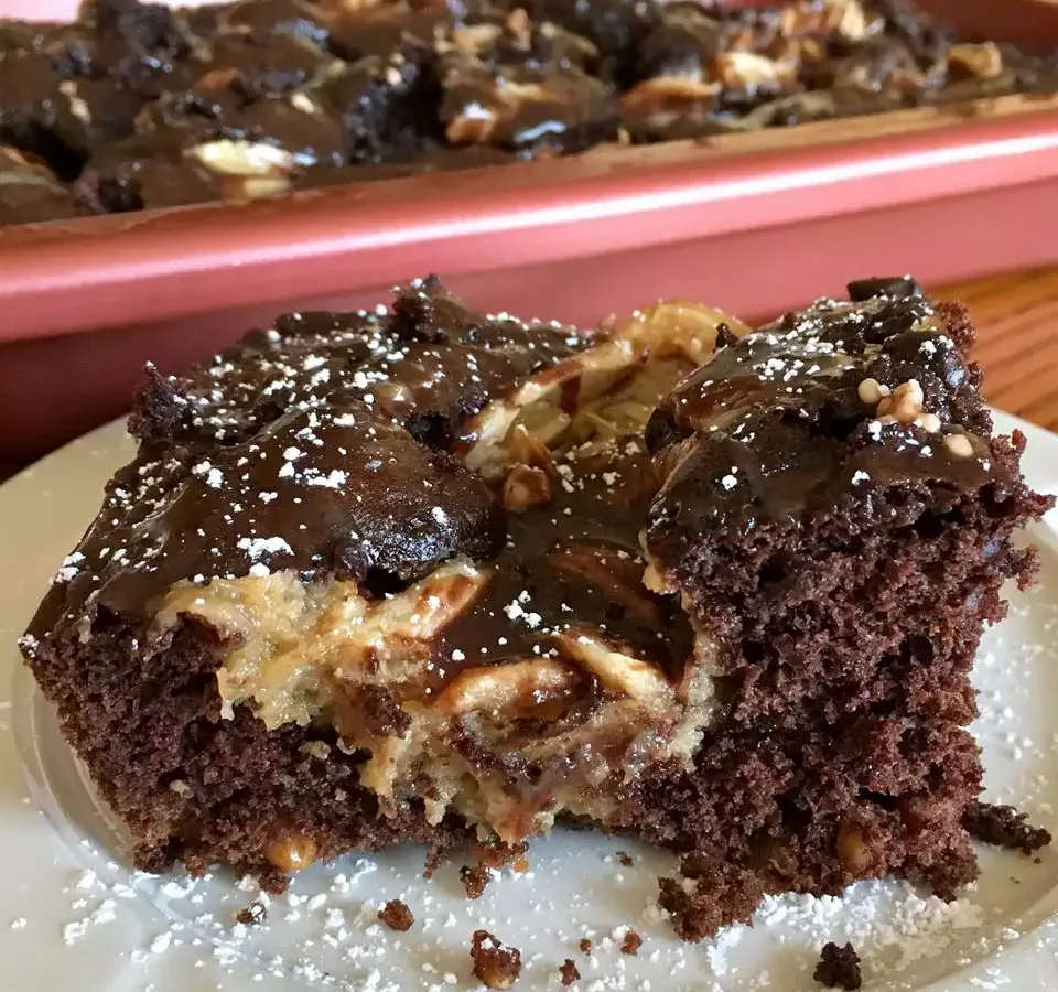 CHOCOLATE PEANUT BUTTER CAKE