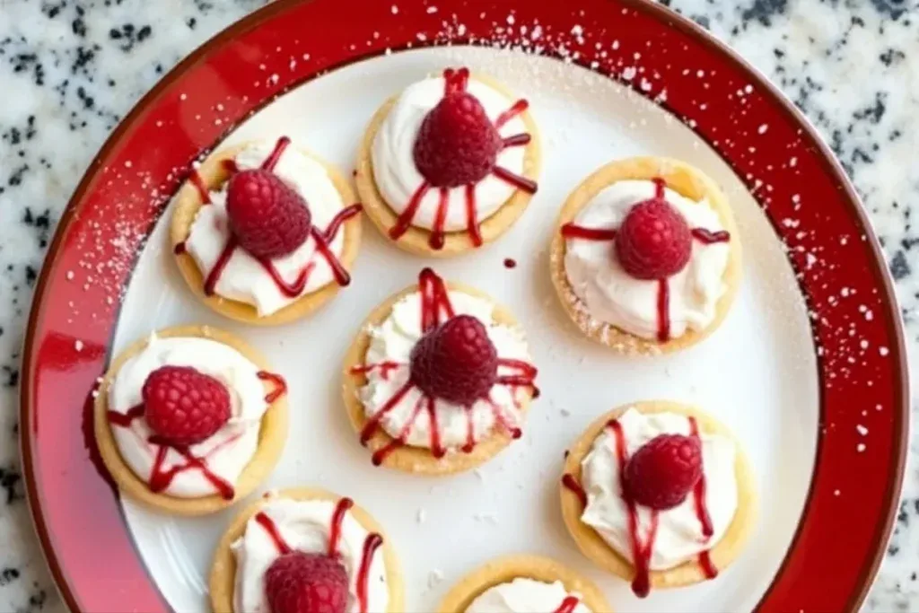 Chocolate & Raspberry Cream Cheese Bites