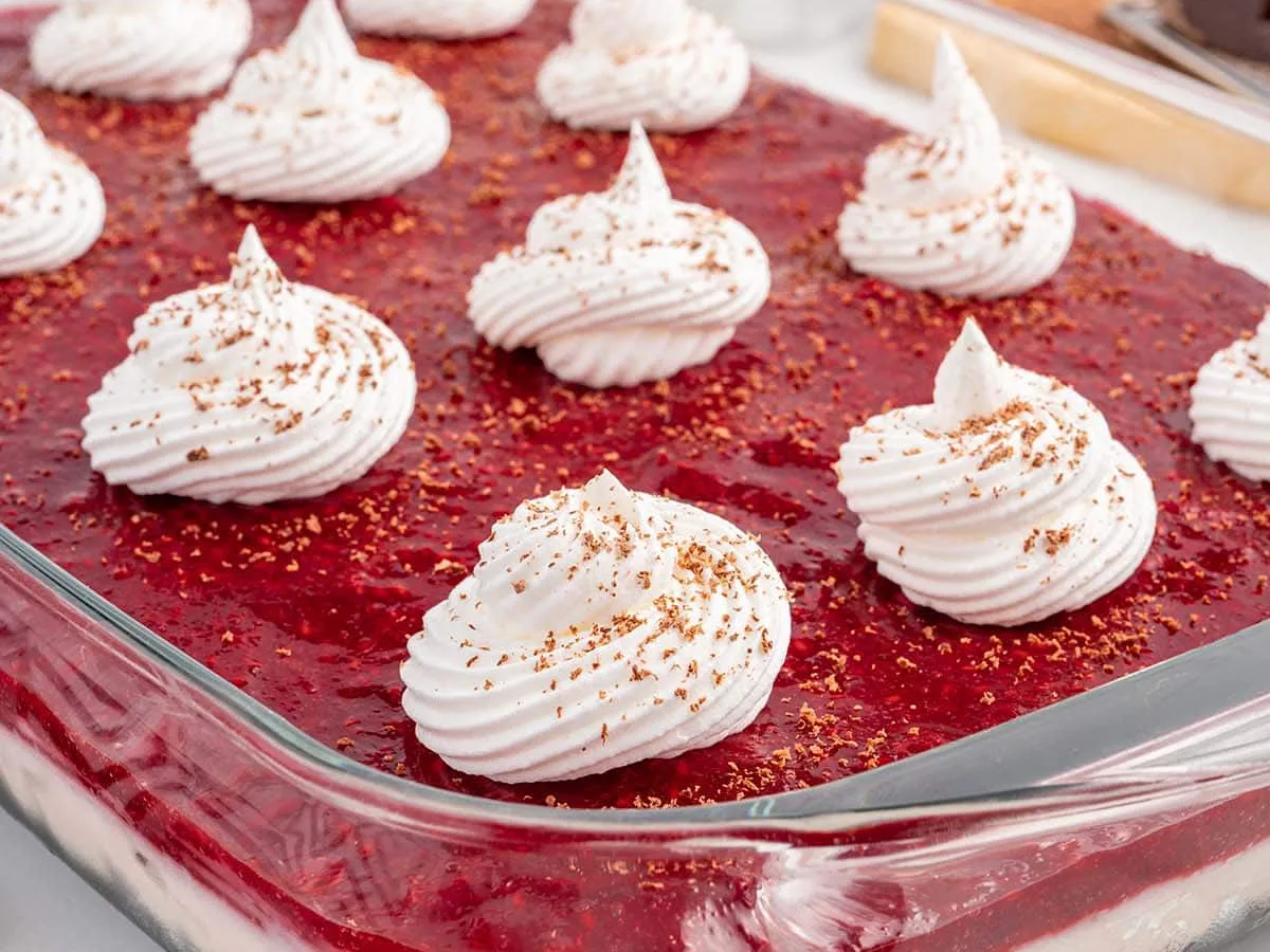 Chocolate Raspberry Jell-O Cheesecake