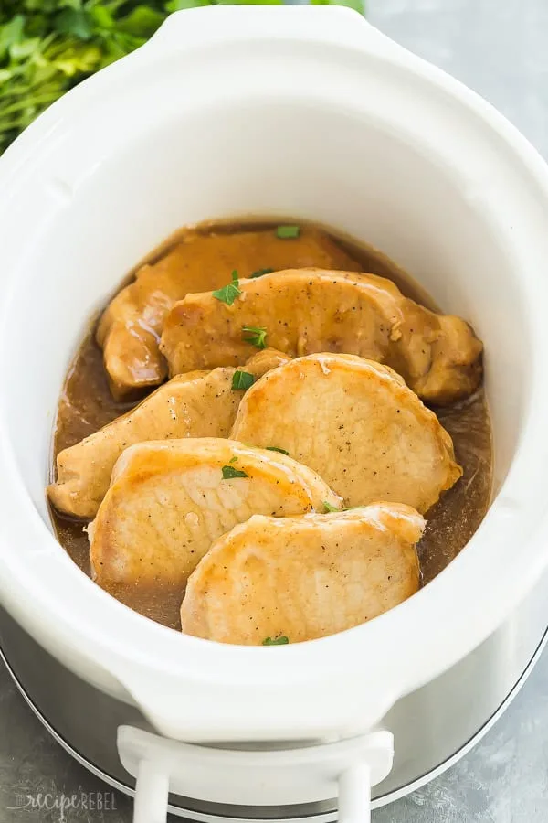 CHOPS IN A CROCK