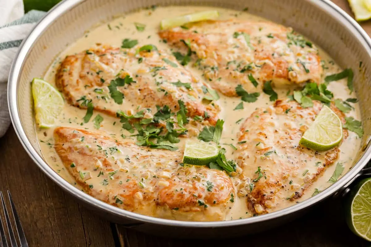 Cilantro Cream Chicken